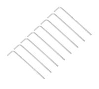 QUARKZMAN 8Pcs Clé Hexagonale à Extrémité Sphérique 5/32 Pouces | à Bras Long en Forme de L SAE pour la Réparation de Meubles de Vélos, Outil de Réparation en Acier CR-V