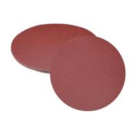 QUARKZMAN 8pcs Disques De Ponçage PSA 12 Pouces, Papiers Abrasifs Auto-Adhésifs 100 Grains Oxyde D'Aluminium Pour Peinture Auto, Bois, Métal