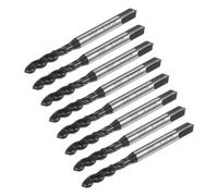 QUARKZMAN 8pcs Métrique Spirale Flûte Filetage Taps, M5 x 0,8 H2 Vis Filetage Robinet, Nitrure Revêtement 6542 Élevé Vitesse Acier Machine Tapotement Outils pour Machiniste Réparation