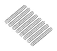QUARKZMAN 8pcs Tige Filetée Complète M10x70mm Acier Inoxydable 304 Argenté | Tiges Filetées à Mouvement Linéaire M10-1.5, Filetage à Droite, pour Serre-Joint Suspente U-Boulon Meuble Machine