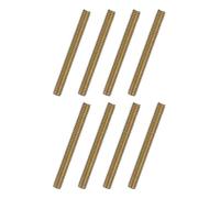 QUARKZMAN 8Pcs Tiges Filetées Entièrement 5/16x2-3/4" en Acier au Carbone pour Meubles, Jardin, Rampe, Assemblage, Fixation, Connexion de Cadre, Revêtement de Zinc Coloré