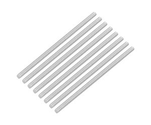 QUARKZMAN 8Pcs Tiges Filetées Entièrement, M3 x 70mm Acier Inoxydable 304 Goujons de Barre Filetée à Droite Pas de Filetage M3-0.5 pour l'Assemblage de Machines de Meubles