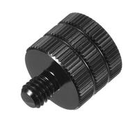 QUARKZMAN Adaptateur de Support pour Microphone Femelle 3/8 à Mâle M6 | Adaptateur de Filetage, pour Monture de Support Microphone sur Trépied de Caméra