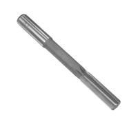 QUARKZMAN Alésoir de Serrage 18,5 mm, H7 Hss Alésoir de Tour à 6 Cannelures Droites, Outil de Coupe de Fraisage à Tige Ronde, Foret de Perçage Métrique pour Acier Inoxydable et Métal