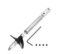 QUARKZMAN Arbre De Transmission avec Helice Et Joint D'Accouplement pour RC Boat Kit D'Assemblage, Arbre L100mm, Manchon L25mm, Helice D36mm, pour Arbre De Moteur 3 mm