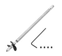 QUARKZMAN Arbre Transmission avec Hélice Et Joint D'Accouplement pour RC Boat Kit D'Assemblage D'Accouplement, Arbre L250mm, Manchon L200mm, D36mm Trois Hélices, pour Arbre Moteur 3.17 Mm