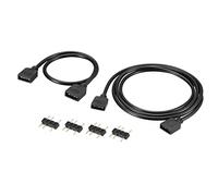 QUARKZMAN ARGB Séparateur Câble 3 Broche Extension Connecteur Cordon Fil pour 5050 3528 LED Léger Bandes 30cm 50cm 2 Ensemble