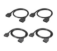 QUARKZMAN ARGB Séparateur Câble 4 Broche Extension Connecteur Cordon Fil pour 5050 3528 LED Léger Bandes 30cm 50cm 2 Ensemble