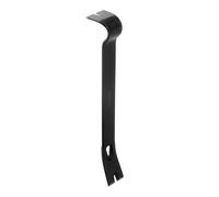 QUARKZMAN Arrache-Clous Barre de Levier Plate de 15" en Acier CR-V avec Courbure, Idéale pour le Levage, le Grattage et l'Arrachage