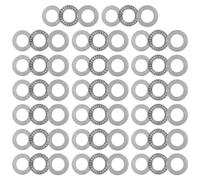 QUARKZMAN AXK2035 Butée Aiguille Rouleau Roulements avec Rondelles 20 Alésage 35 OD 2 Épaisseur 20pcs