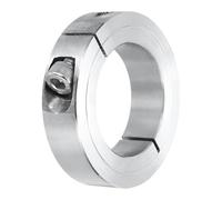 QUARKZMAN Bague De Serrage 50mm Alésage Simple Fente 304 Acier Inoxydable | Bagues De Serrage D'arbre pour Industrial Automation Conveyor Belt Systems