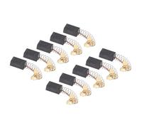 QUARKZMAN Balai de Charbon Brosse à Charbon de Remplacement 15mm x 10mm x 6mm, Lot de 10 Brosses à Charbon pour Outils Électriques