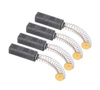 QUARKZMAN Balais de Carbone de Remplacement 6mm x 6mm x 20mm, 4 Pièces, Balais de Charbon de Moteur pour Outil Électrique, Outils Électriques