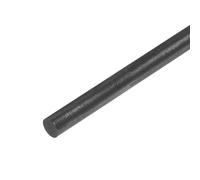 QUARKZMAN Barre de Graphite, Tige de Graphite de Mélange de Cylindre de Bâton de Carbone de 250x5mm Noire pour Électrode, Fusion, Coulée, Creusets, Lot de 1