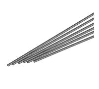 QUARKZMAN Barre de Tige en Fibre de Carbone, 4mm X 100mm pour Outil de Bricolage D'Avion Rc, Tube D'Aile de Quadricoptère, Lot de 8