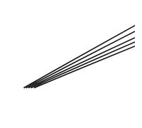 QUARKZMAN Barre En Fibre De Carbone, 2mm x 400mm Barre En Fibre De Carbone Pour RC Plane DIY Craft Kite Wing Tube Quadcopter Arm Repair Pack Of 5