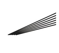QUARKZMAN Barre En Fibre De Carbone, 3mm x 200mm Barre En Carbone Pour RC Plane DIY Craft Kite Wing Tube Quadcopter Arm Repair Pack of 10