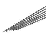 QUARKZMAN Barre en Fibre de Carbone, 4mm x 100mm pour Outil de Bricolage D'avion RC, Tube D'Aile de Quadcoptère, Lot de 10