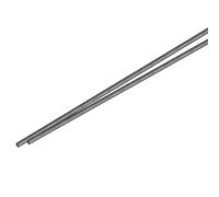 QUARKZMAN Barre en Fibre de Carbone, 5mm x 100mm pour Outil de Bricolage D'avion RC, Tube D'Aile de Quadcoptère, Lot de 2