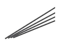 QUARKZMAN Barre en Fibre de Carbone, Tige de Carbone de 2 mm x 100 mm pour avion RC, Bricolage, Cerf-Volant, Tube d'Aile de Quadricoptère, Réparation de Bras, Lot de 36