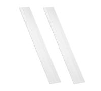 QUARKZMAN Barre Plate En Aluminium Carré, 2Pcs 1/8" D'Épaisseur 1-3/8" Largeur 13" Longueur 6061 Plaque Plate En Aluminium, 3 x 35 x 330mm T6511 Pleine Nouvelle Barre De Laminoir Pour Industriel