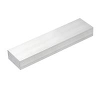 QUARKZMAN Barre Plate En Aluminium Carrée, Épaisseur De 1", Largeur De 2", Longueur De 8". Plaque Plate En Aluminium 6061, 25 X 50 X 203 Mm, T6511, Neuf En Stock.