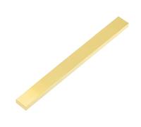 QUARKZMAN Barre Plate En Laiton H62, 0.2"x0.79"x14" Barre Carrée Pleine En Laiton Feuille Métallique Pour Fabrication De Couteaux Décoration Architecturale Industrie Conductivité Thermique