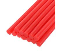 QUARKZMAN Bâtons de Colle Mini pour Pistolet à Colle Chaude 0,43 Pouce x 4 Pouces Rouge Foncé 12Pcs, Parfait pour les Projets d'Artisanat DIY et le Scellage