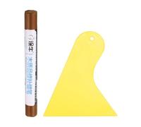 QUARKZMAN Bâtons de remplissage pour bois Sticks de réparation pour rayures de meubles en bois Marqueurs de retouche pour meubles avec grattoir jaune pour trous dans, Rosewood