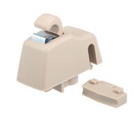 QUARKZMAN Beige Soleil Visière Support Pince Rétenteur No.4L0859561 pour Volkswagen