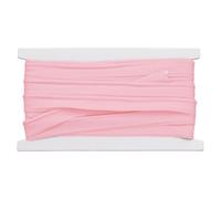 QUARKZMAN Biais de passepoil avec cordon 1.5 cm 5.5 m Coton Rose