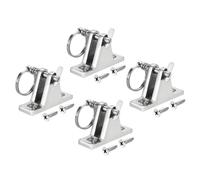 QUARKZMAN Bimini Haut Pont Charnière avec Amovible Goupille, 316 Inox Acier, Incluant Installation Vis, 4 Paquet