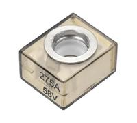 QUARKZMAN Bloc De Borne À Fusible 275A, Fusible De Batterie Marine 58V DC Et Bloc De Borne Pour La Protection De Circuit Des Automobiles Camping-Cars Grues Navires Charge 28x23x15mm
