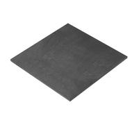 QUARKZMAN Bloc De Graphite Lingot Plaque De Graphite Rectangle Panneau 100x100x3mm Pour Fonte Moulage
