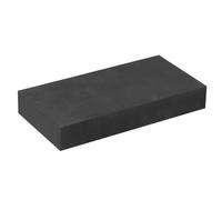 QUARKZMAN Bloc De Graphite Lingot Plaque D'Électrode De Graphite Rectangle 200x100x1.2mm Pour Fonte Coulée, Électrolyse Électrodéposition