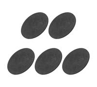 QUARKZMAN Bloc rond en graphite, disque en lingot, plaque/feuille d'électrode en graphite haute pureté 30x1mm pour fusion, coulée et électrolyse, lot de 5