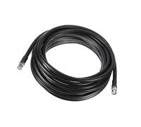 QUARKZMAN BNC Mâle vers BNC Mâle Coaxial Câble RG8 10,5M /34,4 ft 10 mm Faible Perte pour Analyseur, Antenne, Oscilloscope, RF Radio, Spectre