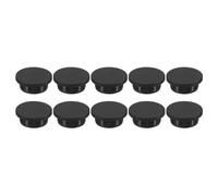 QUARKZMAN Bouchon de Trou en Caoutchouc de Silicone 28.5mm Diamètre Bouchon Souple et Flexible pour 27-28mm Trou Noir 10 Pièces
