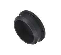 QUARKZMAN Bouchon de Trou Silicone à Verrouillage à Pression 1 Pcs 40.6mm de Diamètre Cache Trou Rond de Panneau Caoutchouc pour Cloisons Caoutchouc Cuisine, Bouchons d'Étanchéité, Noir