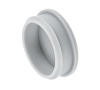 QUARKZMAN Bouchon de Trou Silicone à Verrouillage à Pression 1 Pcs 50.6mm de Diamètre Cache Trou Rond de Panneau Caoutchouc pour Cloisons Caoutchouc Cuisine, Bouchons d'Étanchéité, Gris