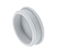 QUARKZMAN Bouchon de Trou Silicone à Verrouillage à Pression 1 Pcs 54.6mm de Diamètre Cache Trou Rond de Panneau Caoutchouc pour Cloisons Caoutchouc Cuisine, Bouchons d'Étanchéité, Gris