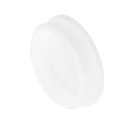 QUARKZMAN Bouchon de Trou Silicone à Verrouillage à Pression 1 Pcs 60.6mm de Diamètre Cache Trou Rond de Panneau Caoutchouc pour Cloisons Caoutchouc Cuisine, Bouchons d'Étanchéité, Blanc