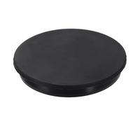 QUARKZMAN Bouchon en Silicone, Bouchons Ronds en Caoutchouc Étanches Bouchons De Bouteille Bouchons D'extrémité De Tube pour Trou De 125mm/4.92" pour Bathtub Bottle, Noir