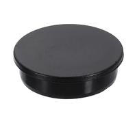 QUARKZMAN Bouchon en Silicone, Bouchons Ronds en Caoutchouc Étanches Bouchons De Tubes Bouchons D'extrémité pour Trous De 57mm/2.24" pour Baignoire Bouteille, Noir
