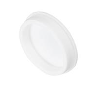 QUARKZMAN Bouchon en Silicone Haute Température Diamètre de Montage 76mm en Forme de T Bouchon de Caoutchouc Bouchons de Trou, Bouchons D'Étanchéité Étanches Blanc Paquet de 1(OD 82mm)