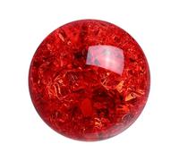 QUARKZMAN Boule Cristal Ronde, 50mm / 2" Sphère Solide En Verre Décorative Boule Cristal Pour Décoration Maison Ornement Cadeau Artisanat Feng Shui Divination Prédiction Fontaine Décoration,