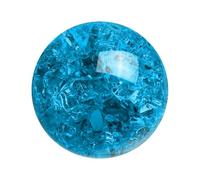 QUARKZMAN Boule Cristal Sphérique Ronde, 50mm / 2" Verre Solide Sphère Décorative Boule Cristal Pour Décoration Maison Ornement Cadeau Artisanat Feng Shui Divination Prédiction Fontaine