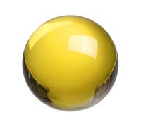 QUARKZMAN Boule Cristal Sphérique Ronde60mm / 2.4" Verre Solide Sphère Décorative Boule Cristal Décoration D'intérieur Ornement Artisanat Feng Shui Divination Prédiction Fontaine Décoration