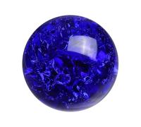 QUARKZMAN Boule De Cristal Ronde, 50mm / 2" Sphère Décorative En Verre Solide Boule De Cristal Pour Décoration D'intérieur Ornement Cadeau Artisanat Feng Shui Divination Prédiction
