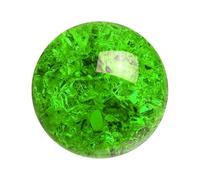 QUARKZMAN Boule Sphère Cristal Ronde, 50mm / 2" Verre Solide Décoration Sphère Boule Cristal Pour Décoration Maison Cadeau Artisanat Feng Shui Divination Prédiction Fontaine Décoration,